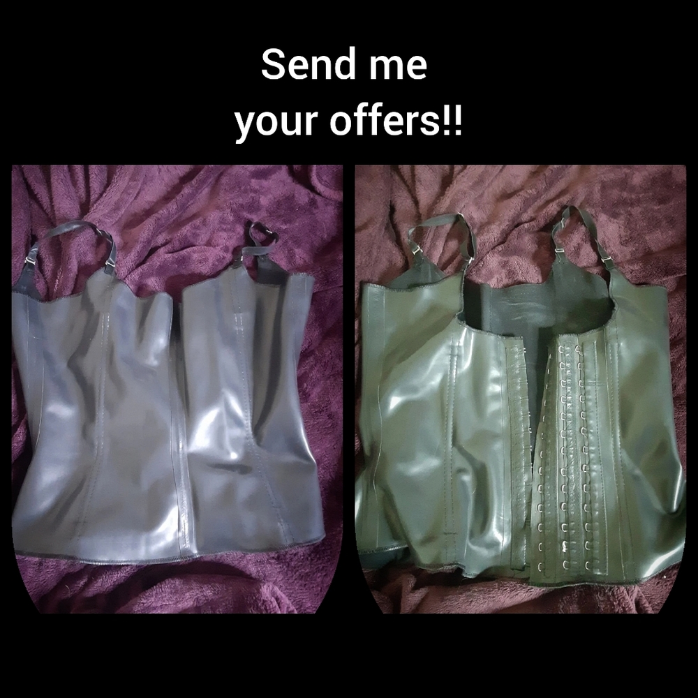 All around waist trainer with straps